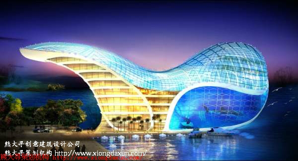 中国最佳创意建筑设计之六 ：挪亚方舟大酒店